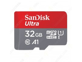 SDSQUAR-032G SanDisk Ultra MicroSDHC UHS-I card 98MB/s 32GB U1 A1 (With Adapter)